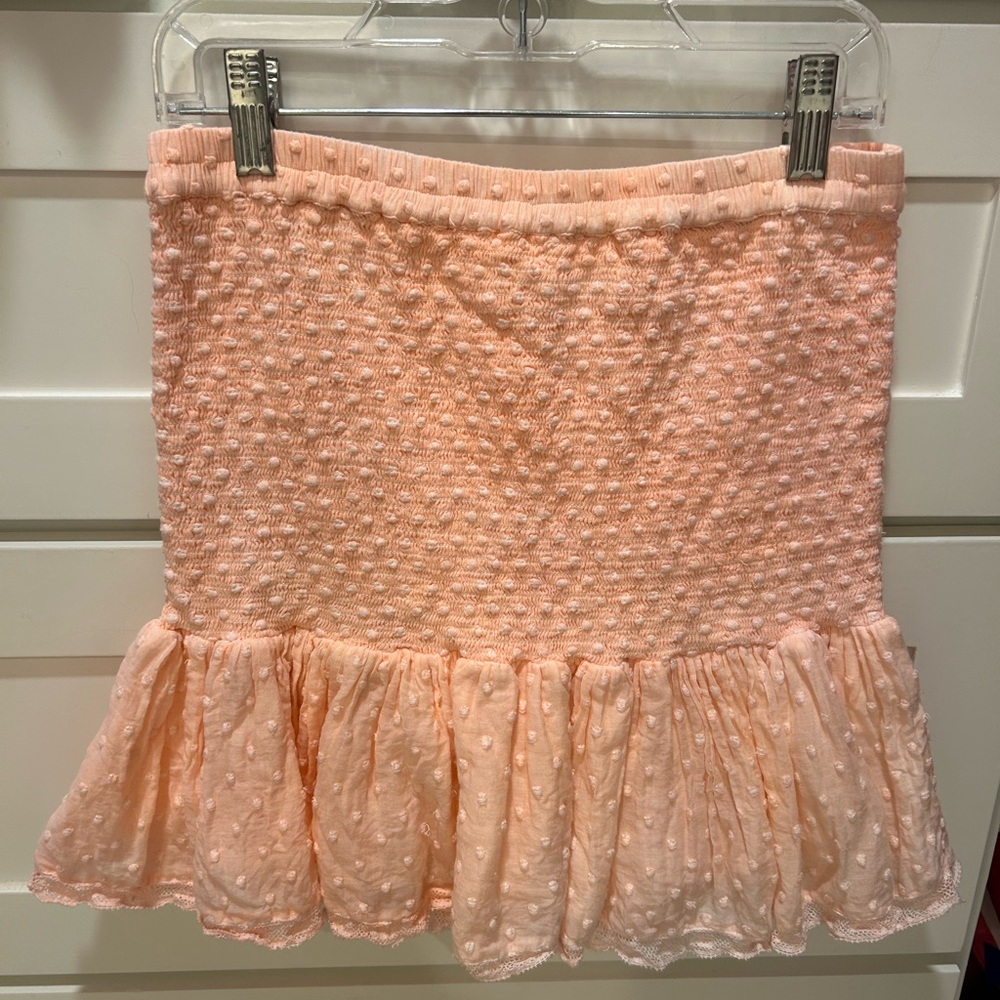 love shack fancy skirt size S worn once!! matches top sold separately